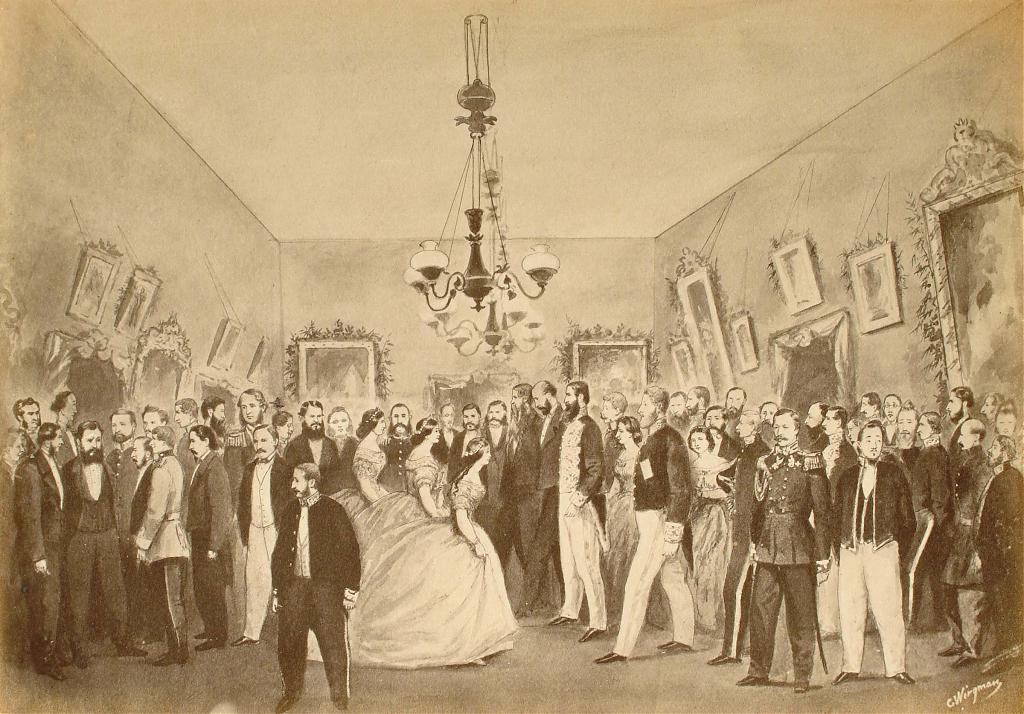Grand ball at the home of De Graef van Polsbroek