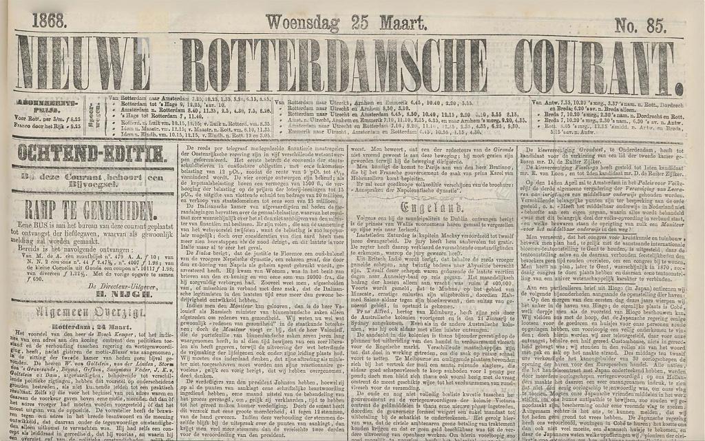 Nieuwe Rotterdamsche courant 1868