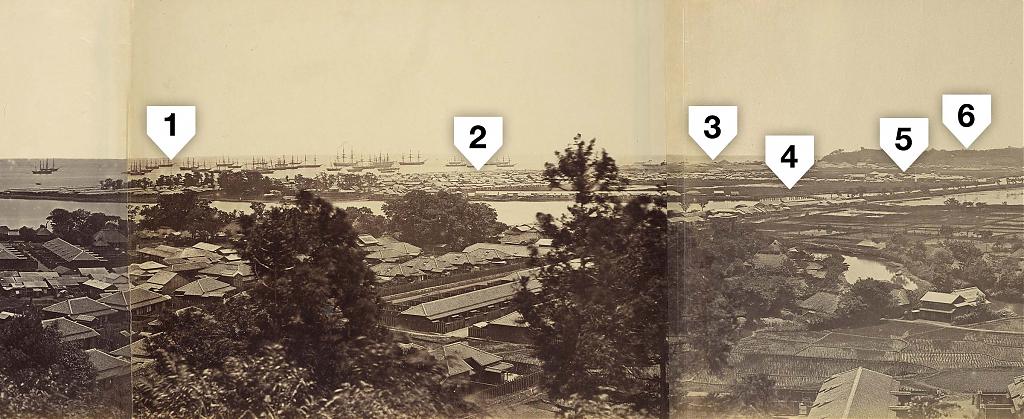 161124-0003-OS - Panorama of Yokohama, 1863