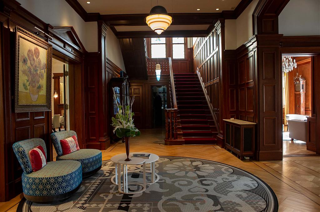 Interior of the Dutch ambassador’s residence in Tokyo, 2022.